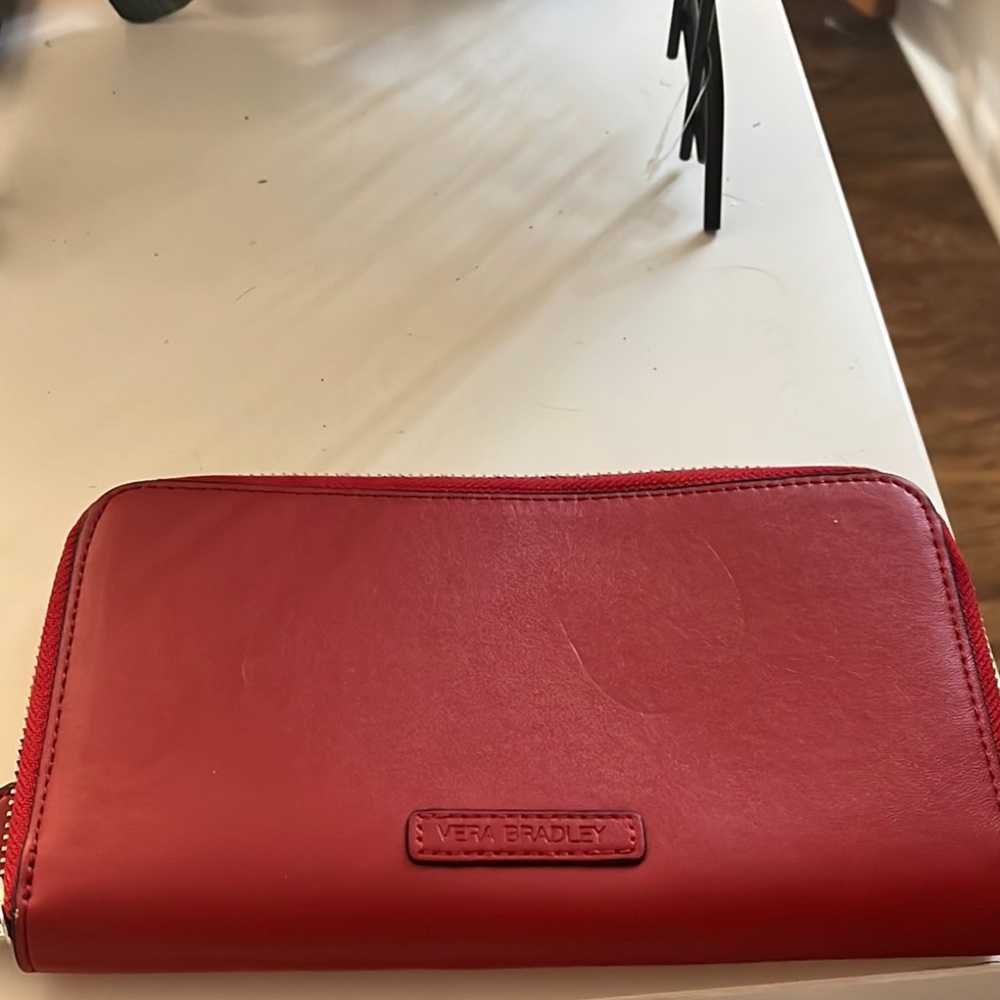 Vera Bradley red wallet